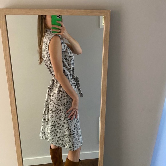 Vintage high neck midi dress - Picture 2 of 4